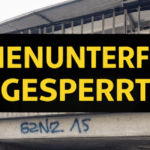 Personenunterführung während der Generalsanierung vollständig gesperrt